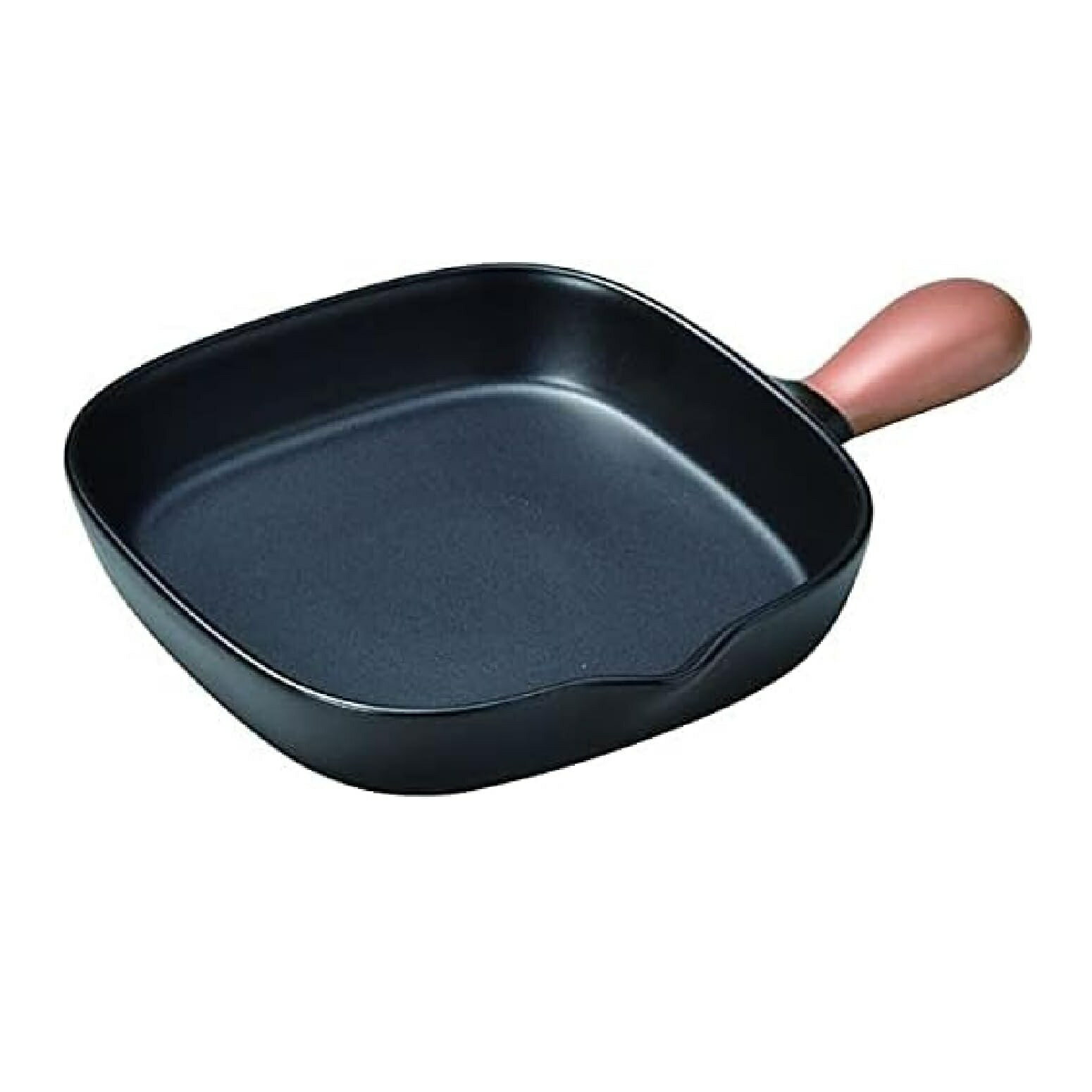 萬古焼 耐熱食器 角グリルパン (ブラック/ナポリ)オーブン・電子レンジ・直火対応