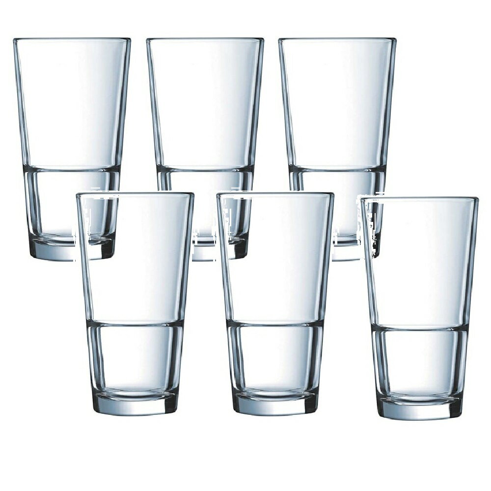 【6客組】Arc International （アルクインターナショナル）スタックアップ 400タンブラー (400ml) タンブラーグラス