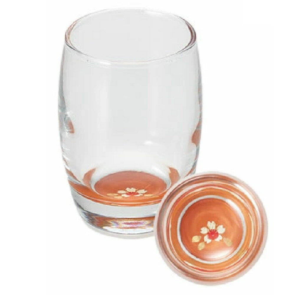 越前漆器 越前塗り 桜 ぐいのみペア (ピンク)
