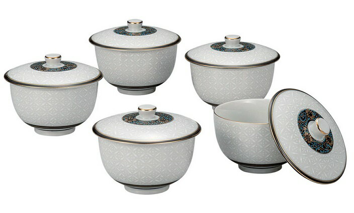 日本の伝統工芸品【九谷焼】蓋付汲