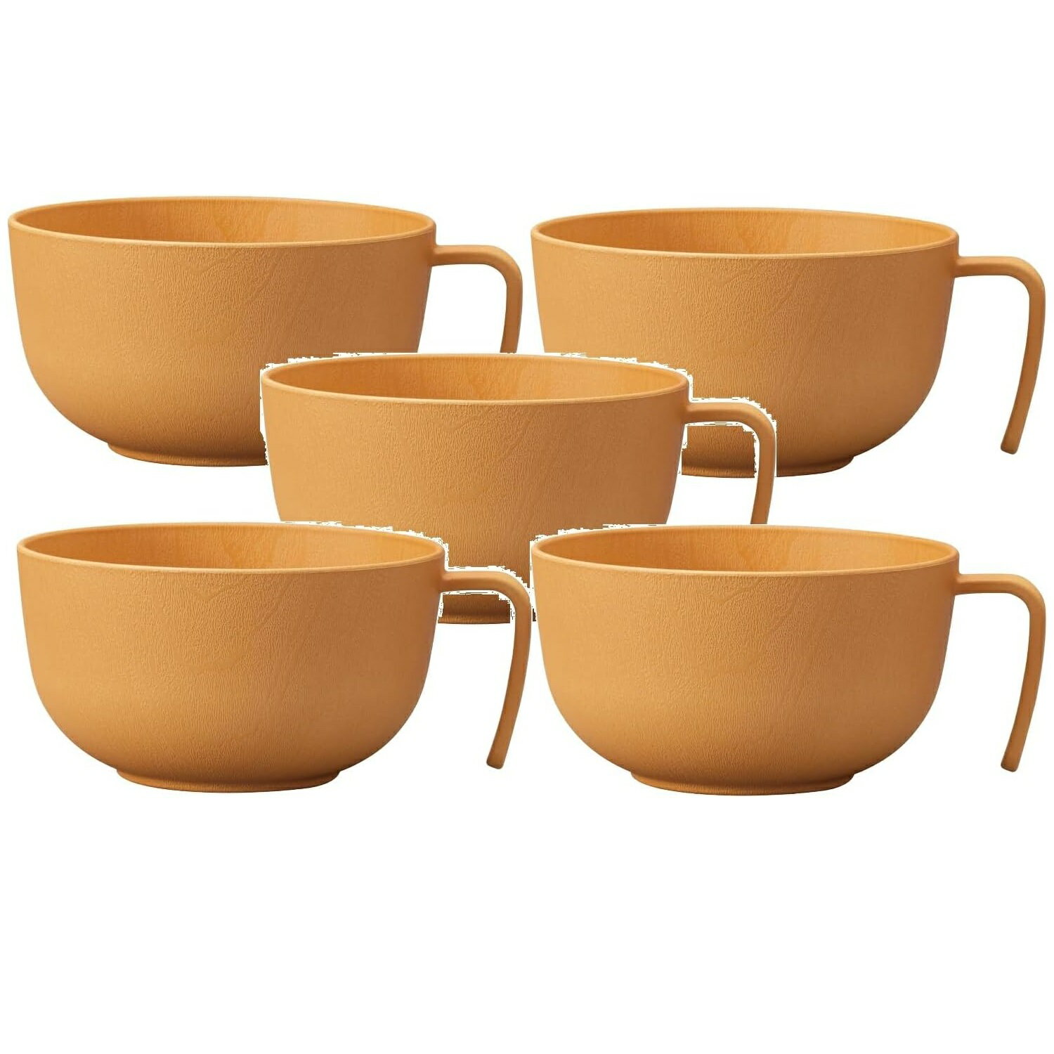 山中漆器 山中塗 レンジ対応 抗菌 持ち手付スープボウル ナチュラル・抗菌加工・家庭用電子レンジ・家..