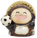 信楽焼 笑福 サッカー狸 5号