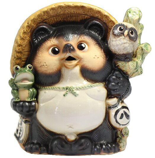 信楽焼　満願成就狸 13号