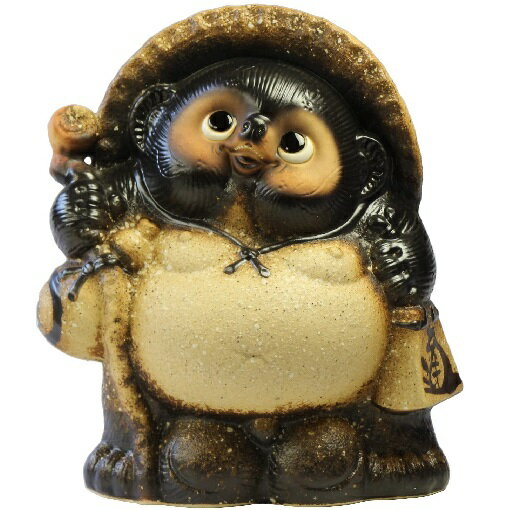 信楽焼 福狸 古信楽風 10号