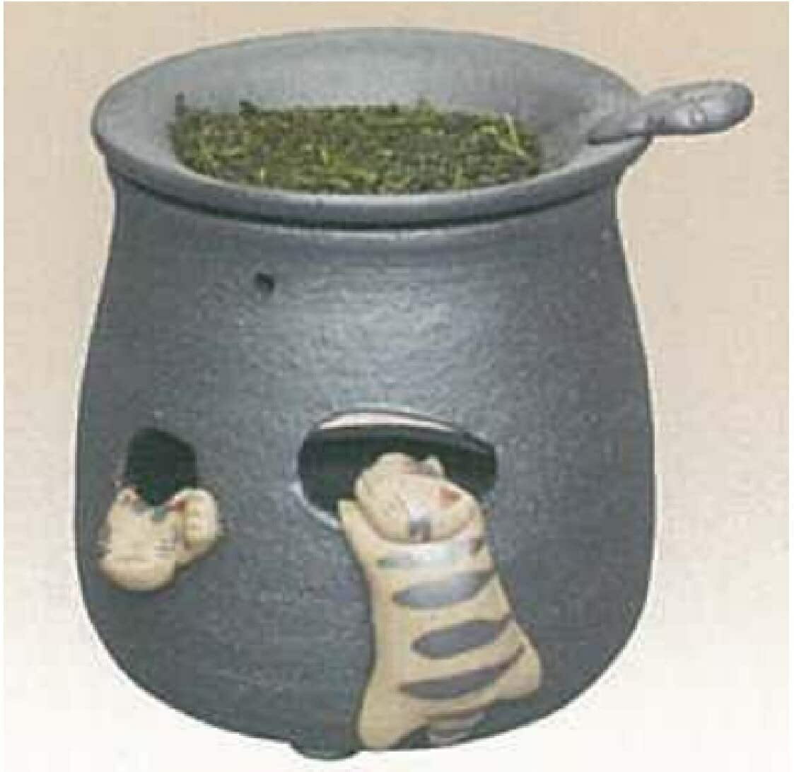 常滑焼 焜清作 茶香炉(アロマポット)焼締め