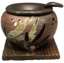 常滑焼 茶香炉　サイズ　11.5×高さ9.5cm