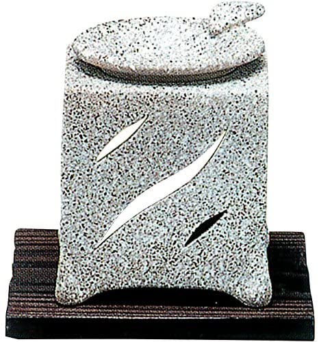 常滑焼 山房窯　茶香炉　杉板付　サイズ　10.5×高さ12.5cm　ロウソク1ヶ付...