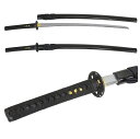 尾形刀剣 幕末志士シリーズ SK-5/黒柄 黒龍馬大刀 海援隊 吉行 黒呂鞘 全長 103cm、刀身:亜鉛合金製(3)