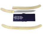 尾形刀剣 AN-2 蝦夷刀(アイヌ刀) 白鞘　全長50cm、刀身28.5cm、刀袋付