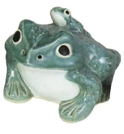 信楽焼 青蛙（子1匹） 6号