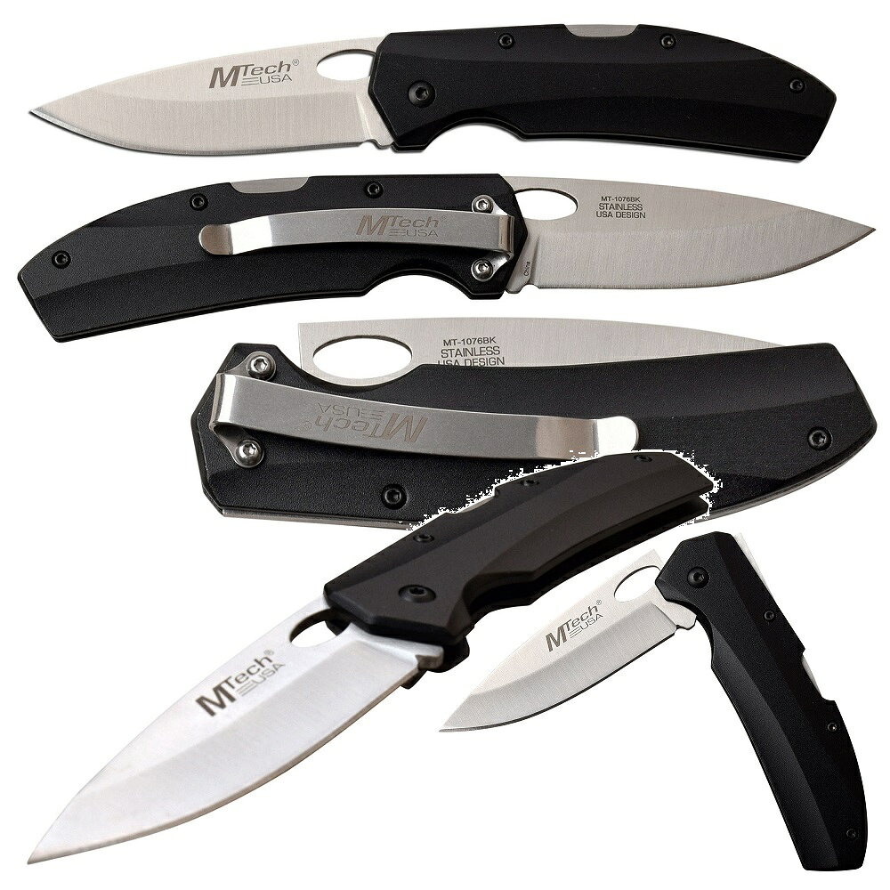 マスターカット MASTERCUTLERY MT-1076BK ジェントルマンナイフ ブラック