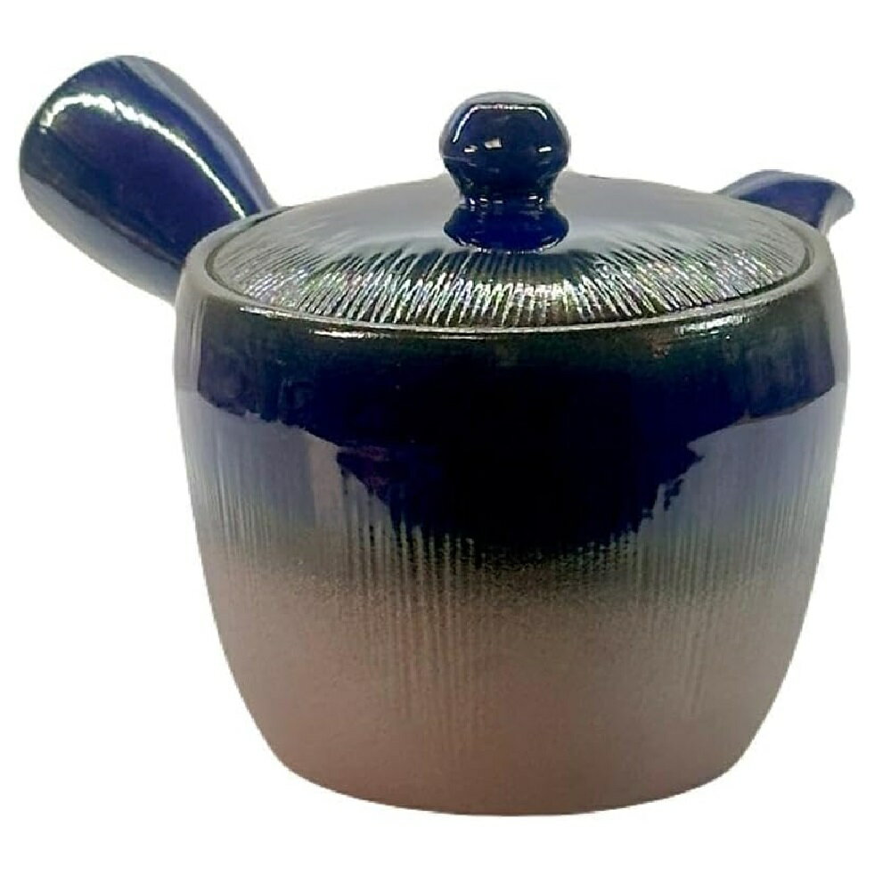 樂天商城 - 萬古焼急須 林風 生子 千筋急須 340ml (丸網茶こし)