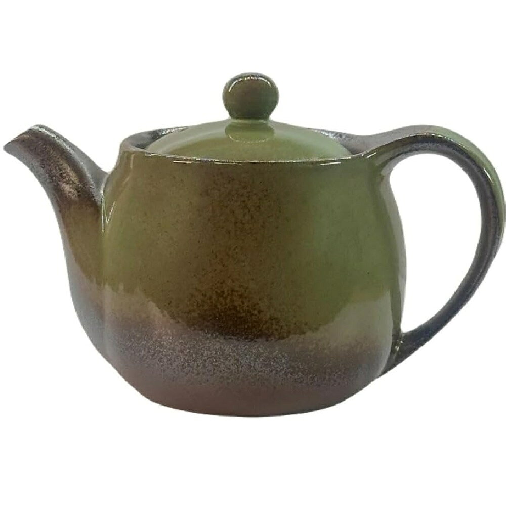 萬古焼急須 林風森林 ポット急須 360ml (丸網茶こし)