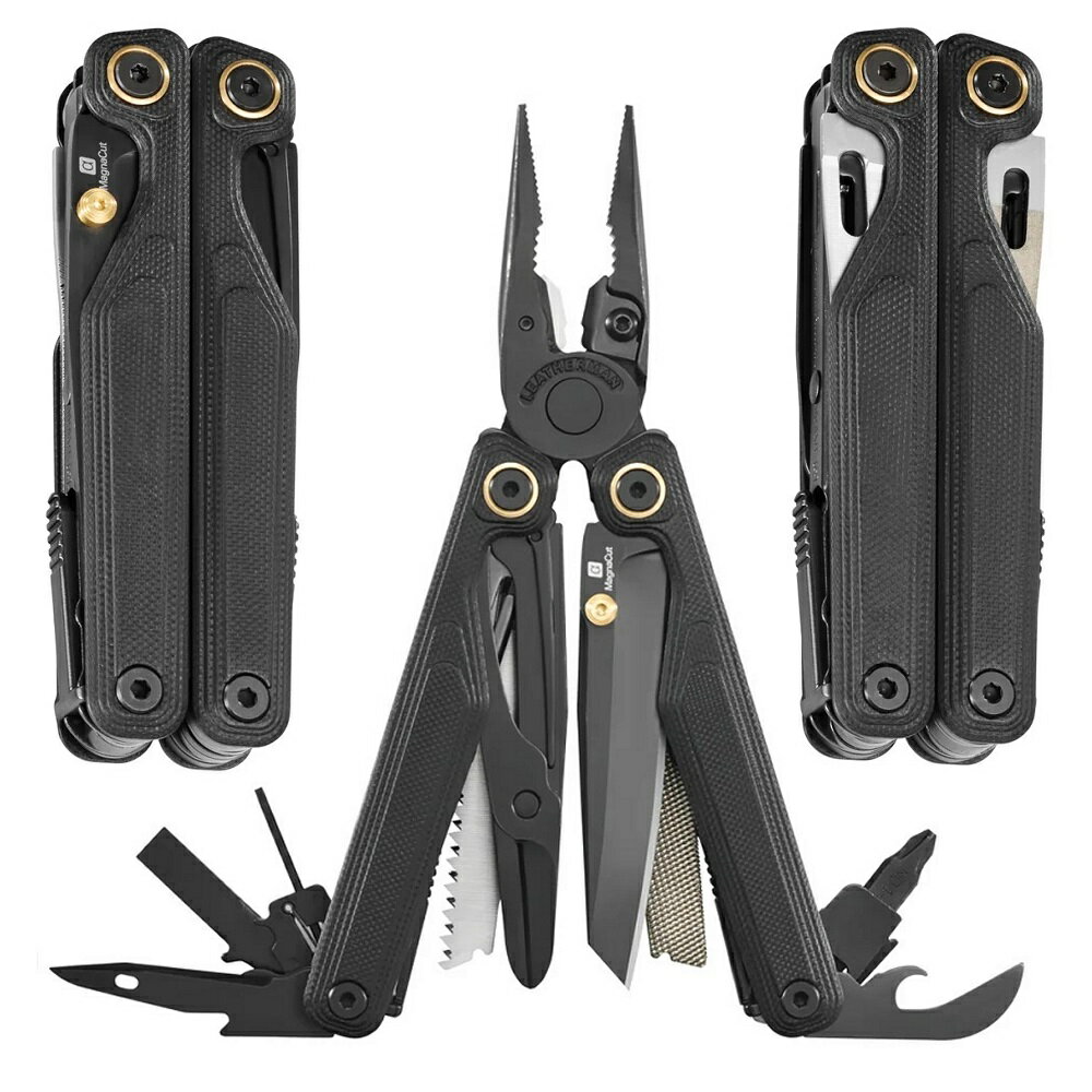 �쥶���ޥ�ġ��� LEATHERMAN WAVAL-OB �������� ALPHA OBSIDIAN