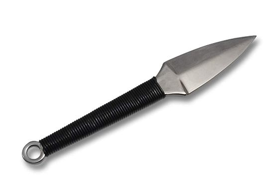 アルミ製クナイ　ケース付き＜舞台　演舞　コスプレ　変装　インテリア＞