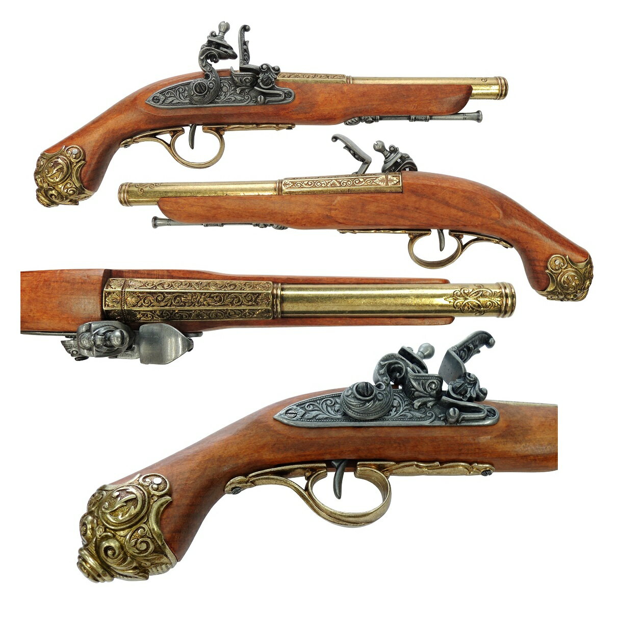 DENIX　デニックス　1077/L フリントロック ゴールド