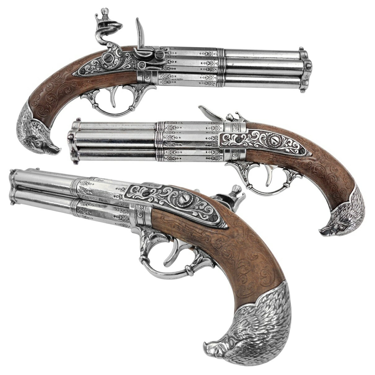 DENIX　デニックス　1307 フリントロック 4バレル