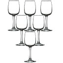 【6客組】Arcoroc(アルコロック) エリザ 300ワイン(300ml) ワイングラス