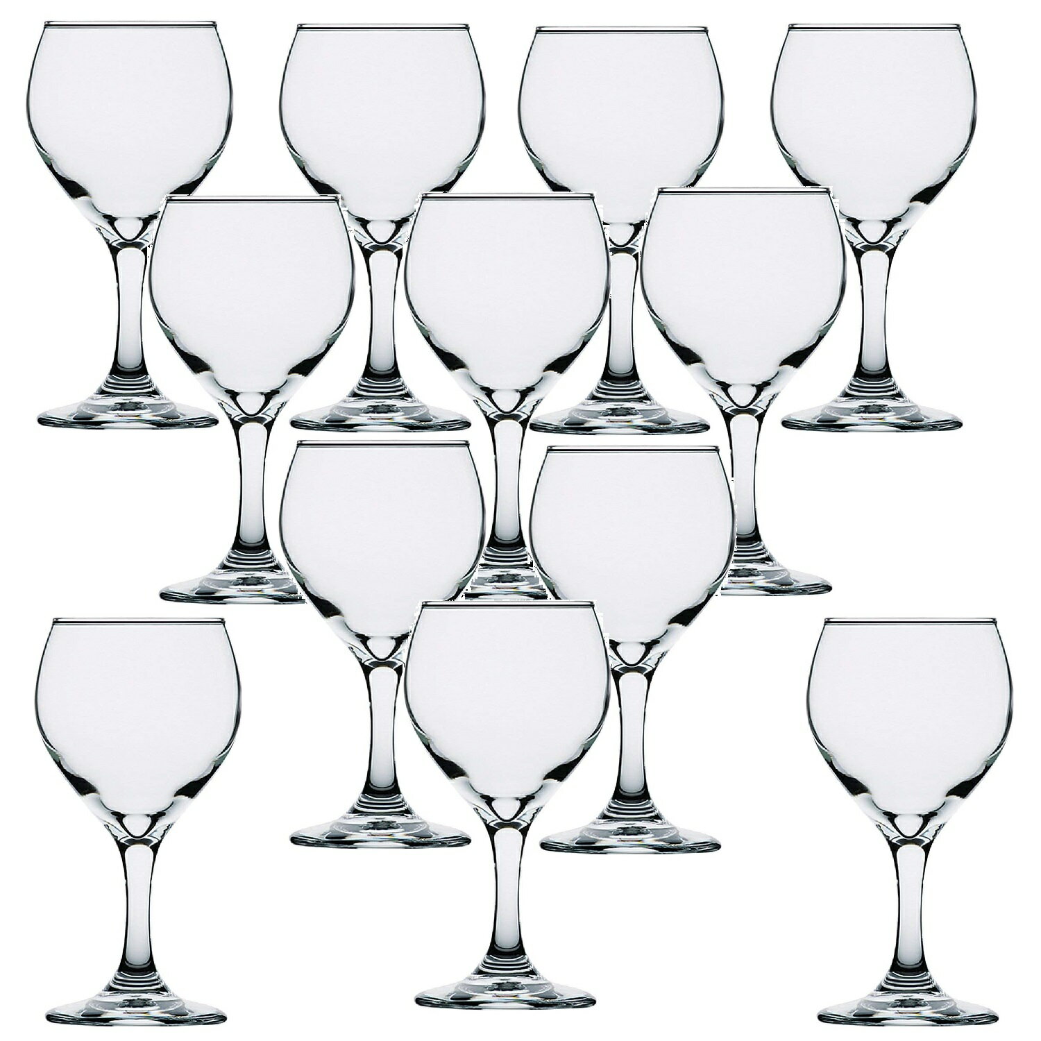 【12客組】Libbey(リビー) ティアドロップ 3964(252ml) ワイングラス