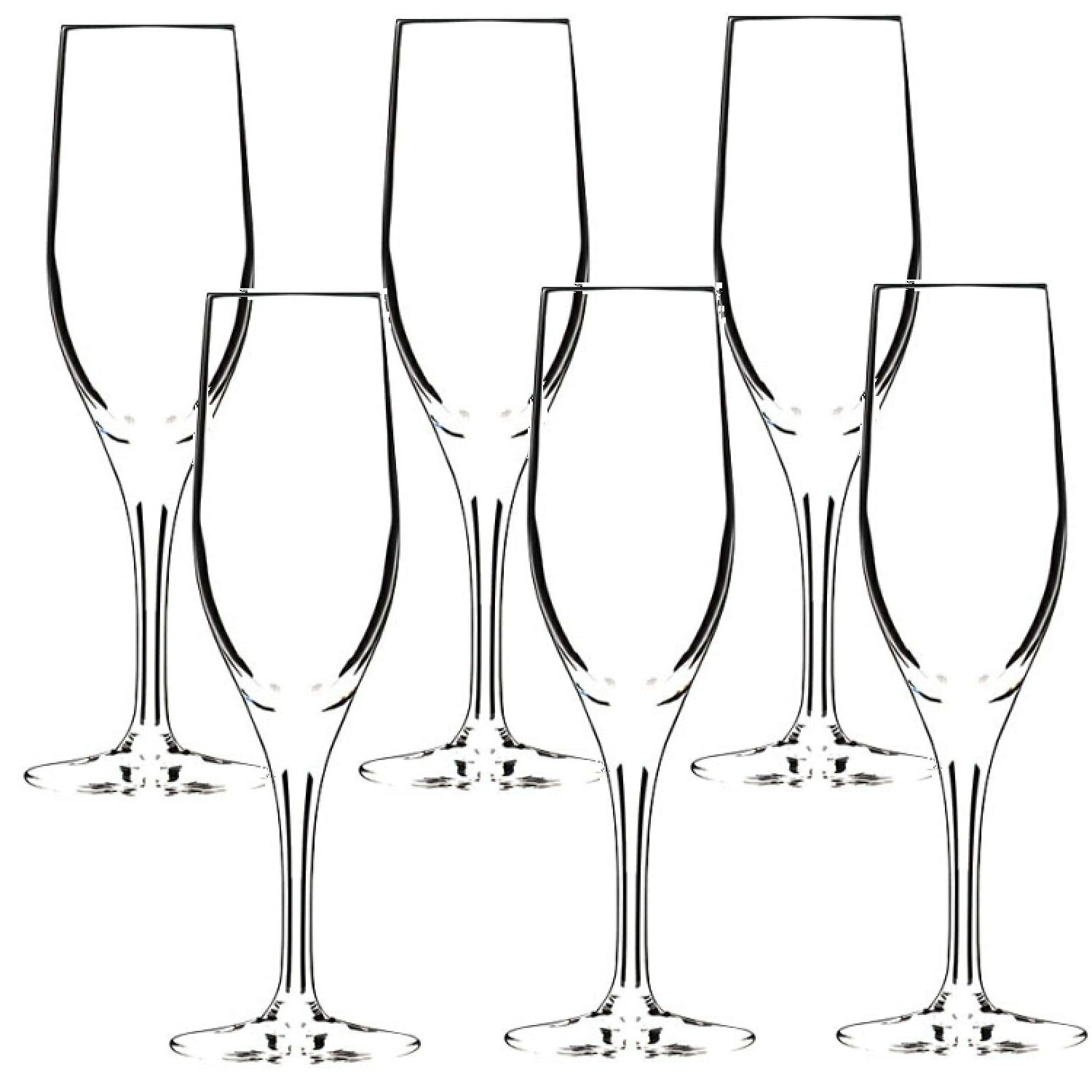 【6客組】Arc International(シェフ&ソムリエ)ChefandSommelier センセーションエグザルト 190フルート(190ml) シャンパングラス