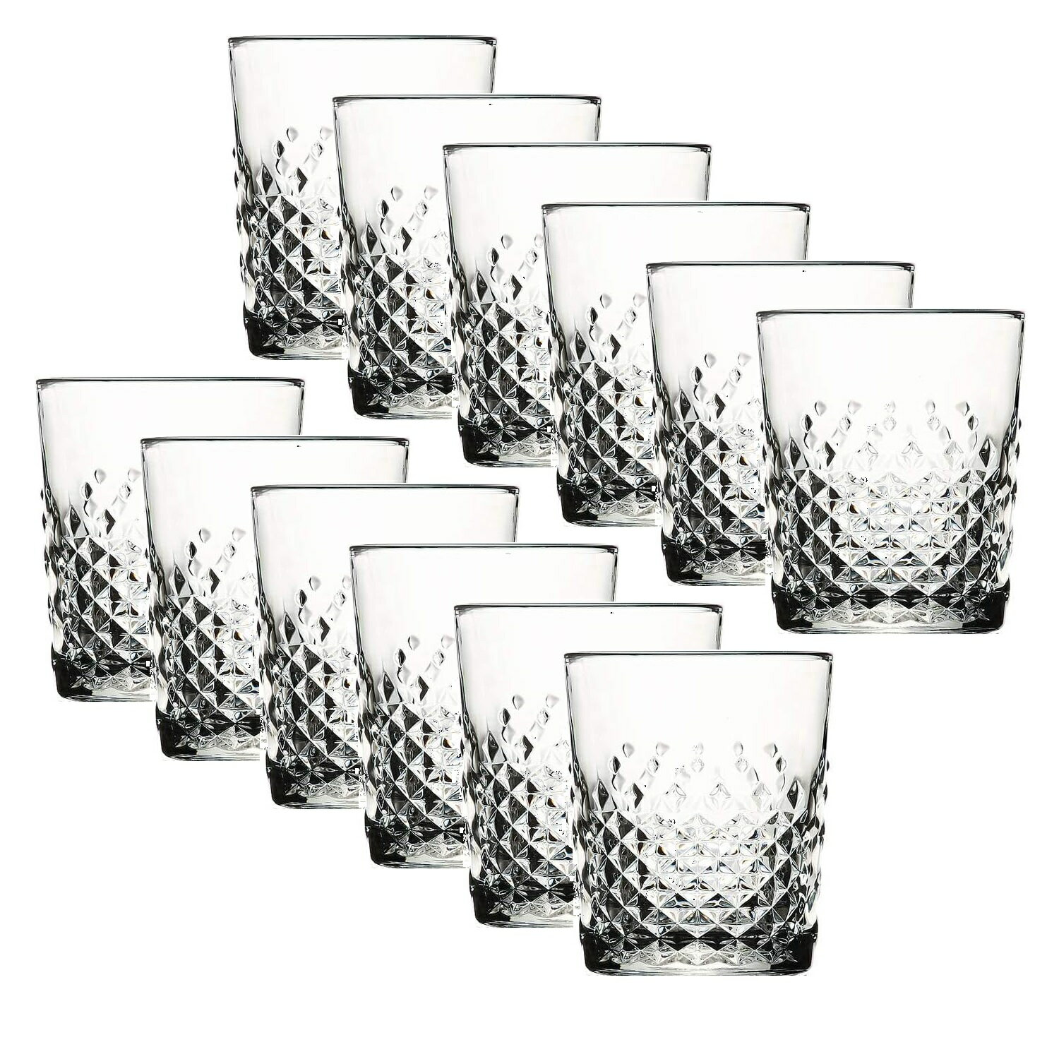 Rakuten - 【12客組】Libbey(リビー) カラット 925500(360ml) ロックグラス