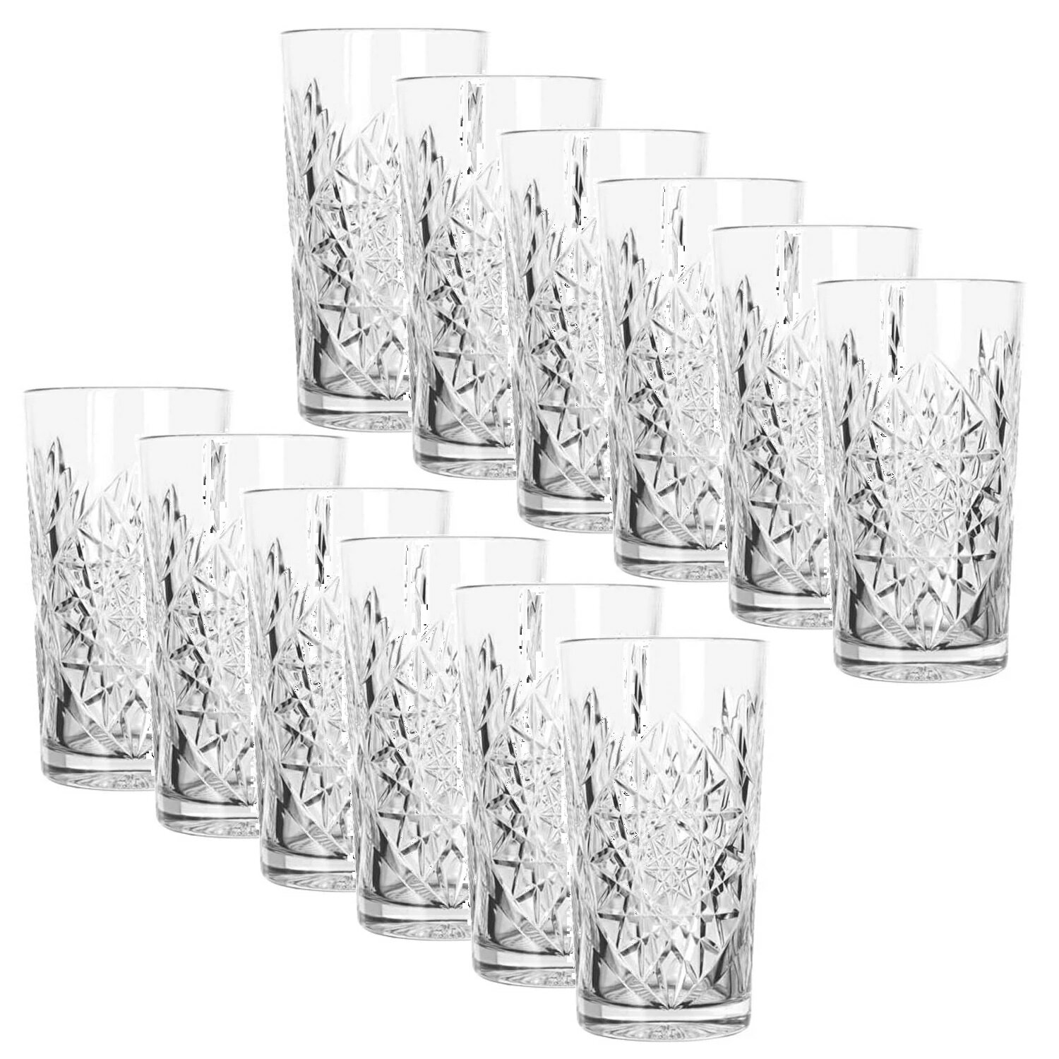樂天商城 - 【12客組】Libbey(リビー) ホブスター ハイボール(355ml) タンブラーグラス