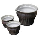 信楽焼 酒器セット 注器・ぐい呑み2客セット (銀河)