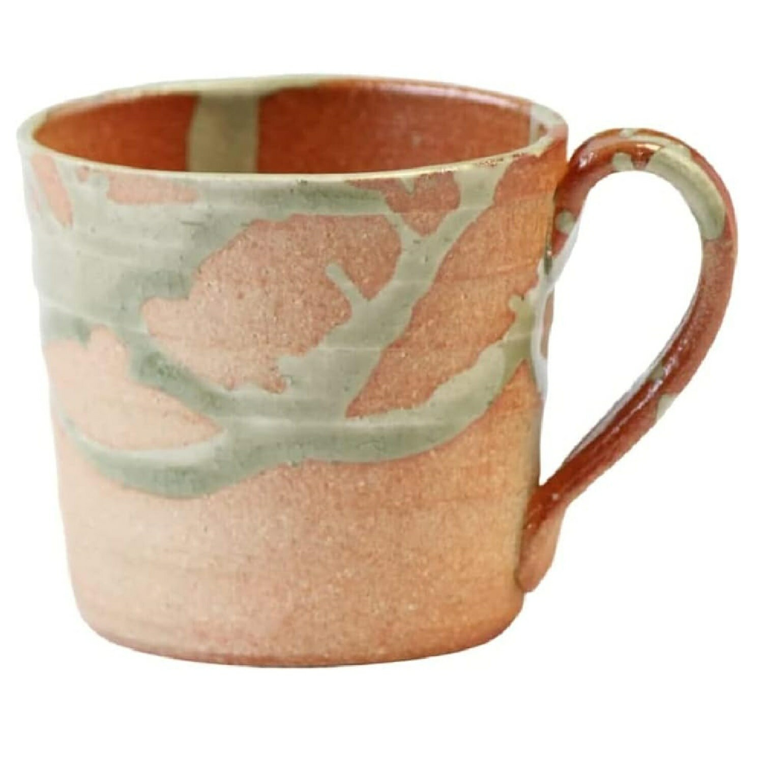 信楽焼 マグカップ (茜)