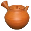 常滑焼 村越風月 本朱泥ロクロ目 木箱入り 急須160ml (陶茶こし)【受注生産 納期数日から3ヶ月】
