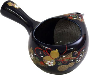 美濃焼 茶葉の広がりが良く分かるちゃーみる(フタなし急須) 晶光作 六瓢 400ml