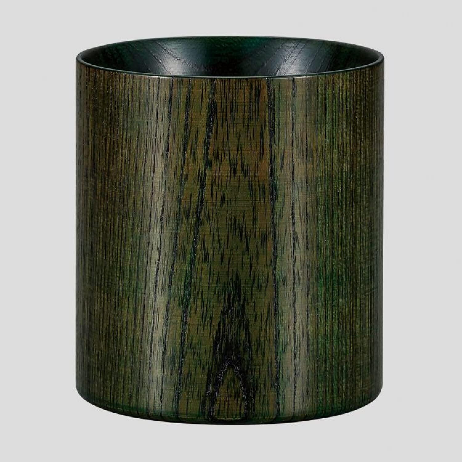 Rakuten - 山中漆器 木製漆器 欅 Mug Cup (グリーン)