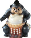 信楽焼 たぬき/狸 お相撲さん Sumo wrestler H34.5cm インテリア/エクステリア