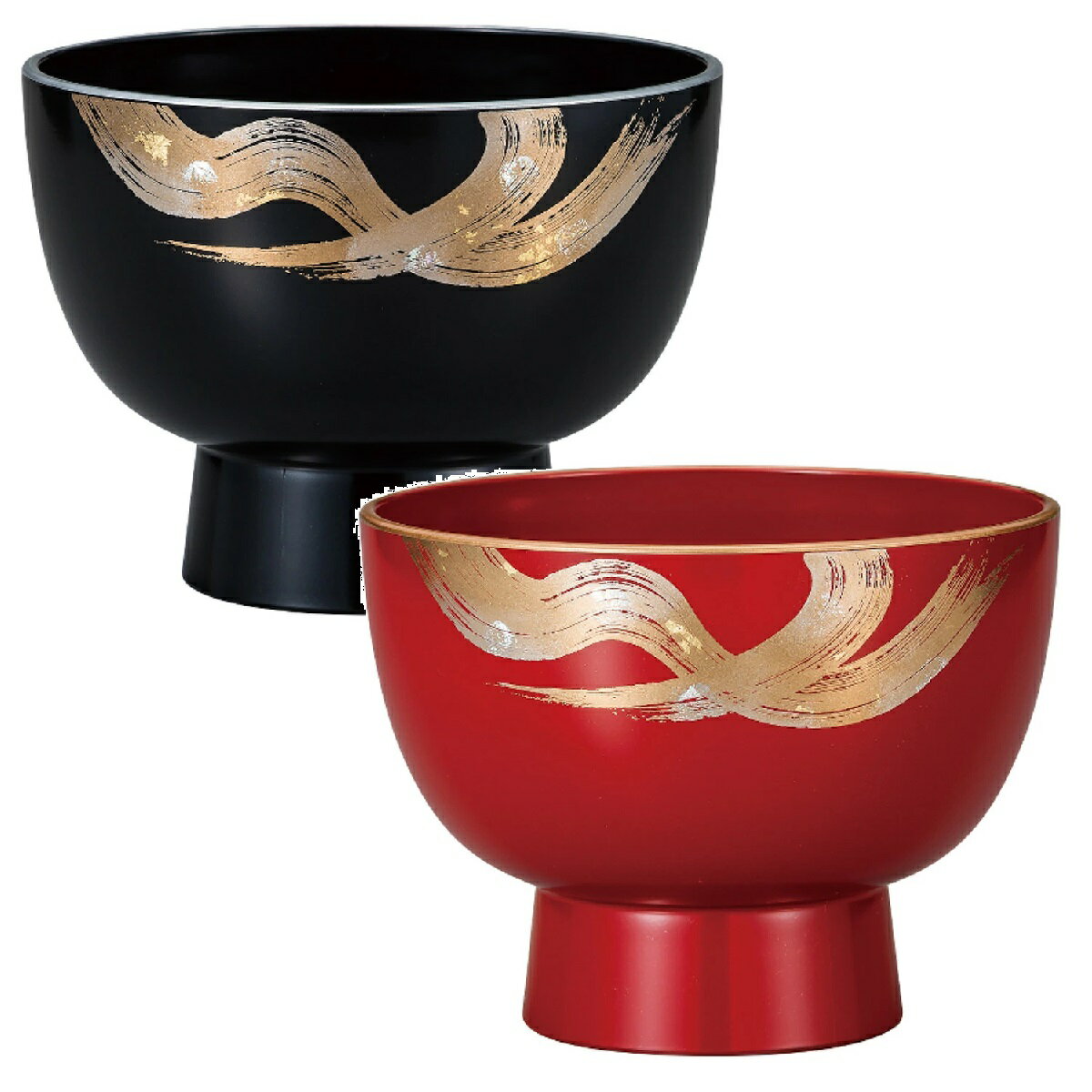 Rakuten - 山中漆器 山中塗 J-Zone 風雅 合鹿椀 (2客組)