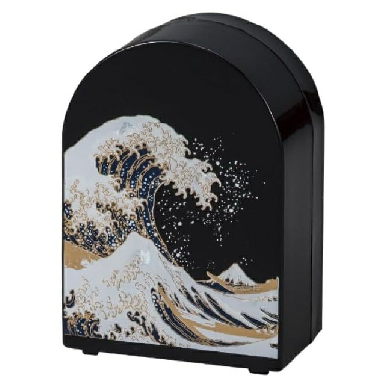 山中漆器 山中塗 漆芸リトルオルゴール 波（曲名・星に願いを）