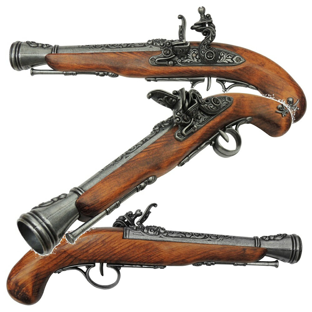 DENIX　デニックス　1126/G　海賊ピストル　グレー