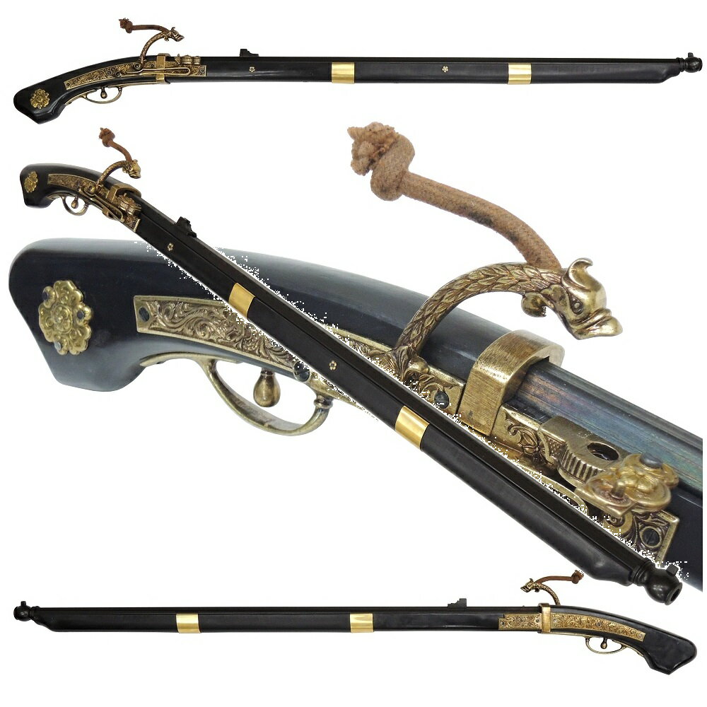 DENIX　デニックス　1274/N 火縄銃 種子島　ブラック　(ポルトガル伝来モデル)