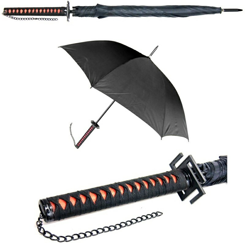 漫龍刀剣 コミック剣傘 V3018BK BL-シリーズ コクザンケンTYPE　全長103cm