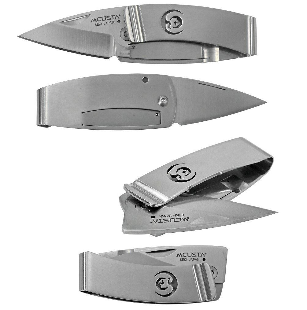 エムカスタ MCUSTA MC-0083 ポケットクリップ 鶴(つる)