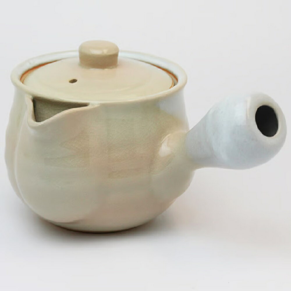 萩焼 椿秀窯 ポット急須 姫土急須 中（ステンレス製茶こし付）（360ml）