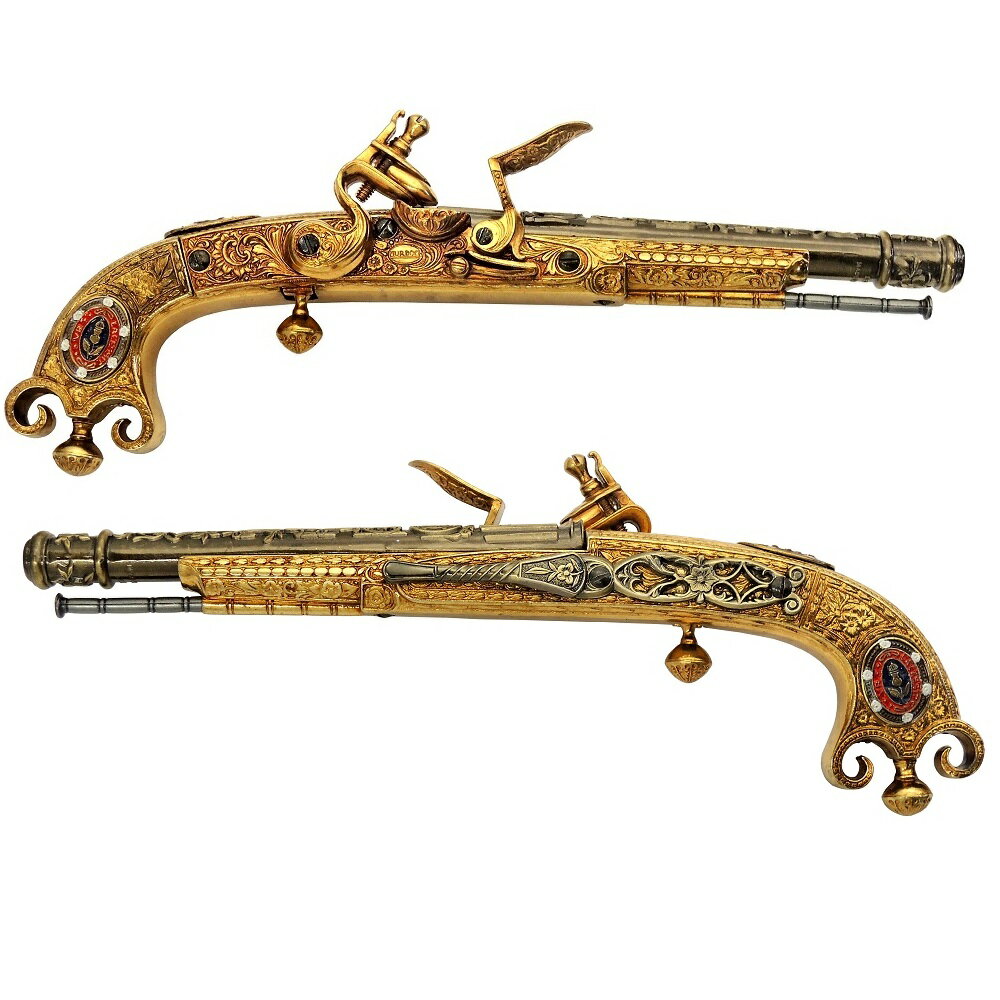 DENIX デニックス 1246 フリントロック スコットランド 弾丸発射機能のない装飾銃（模造銃）