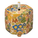 日本の伝統工芸品【九谷焼】3号香炉 花詰