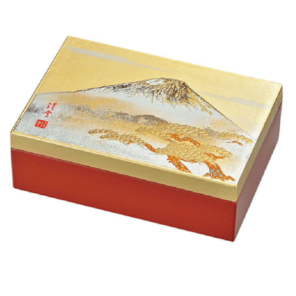 山中漆器 山中塗 白富士（G） アクセサリーBOX 世界遺産にも登録された富士山、夕日を帯びて艶やかに光る富士山、雪景色が端麗な白富士など、多岐に渡る富士の表現をお楽しみください。