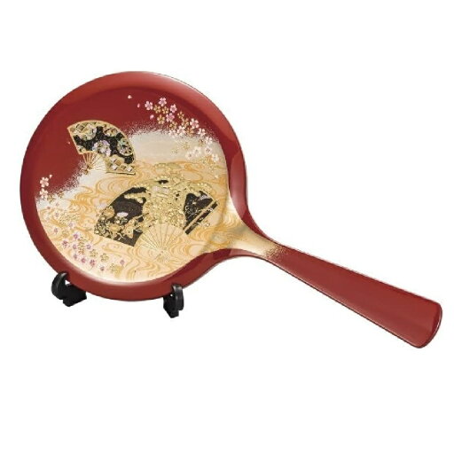 山中漆器 山中塗 手鏡(小)京雅 山中漆器 山中塗 手鏡(小)京雅