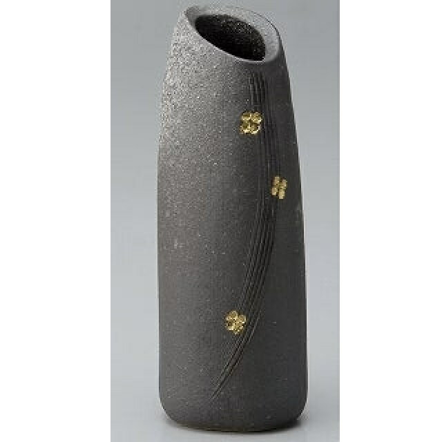 信楽焼 花瓶・花器 花入　金花ながし