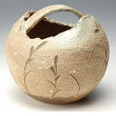 信楽焼 花瓶・花器 手桶草華(3)