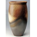 信楽焼 花瓶・花器 窯変長壺(3)