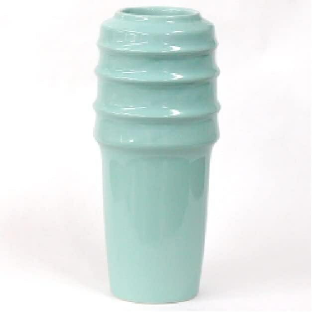 萬古焼 陶炎窯 大宮陶苑 花器 西山シリーズ (青磁)