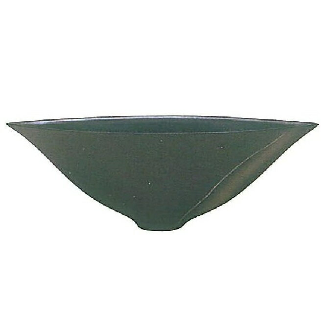 萬古焼/万古焼 陶炎窯 大宮陶苑 花器 剣山受け台付 (黒)