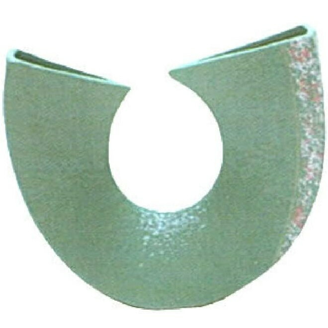 萬古焼/万古焼 陶炎窯 大宮陶苑 花器 (エメラルドグリーン)