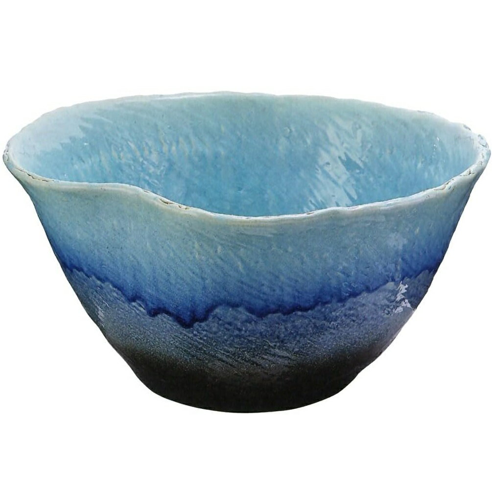 ~3號 - 信楽焼 水鉢・17号 青ガラスひねり水鉢